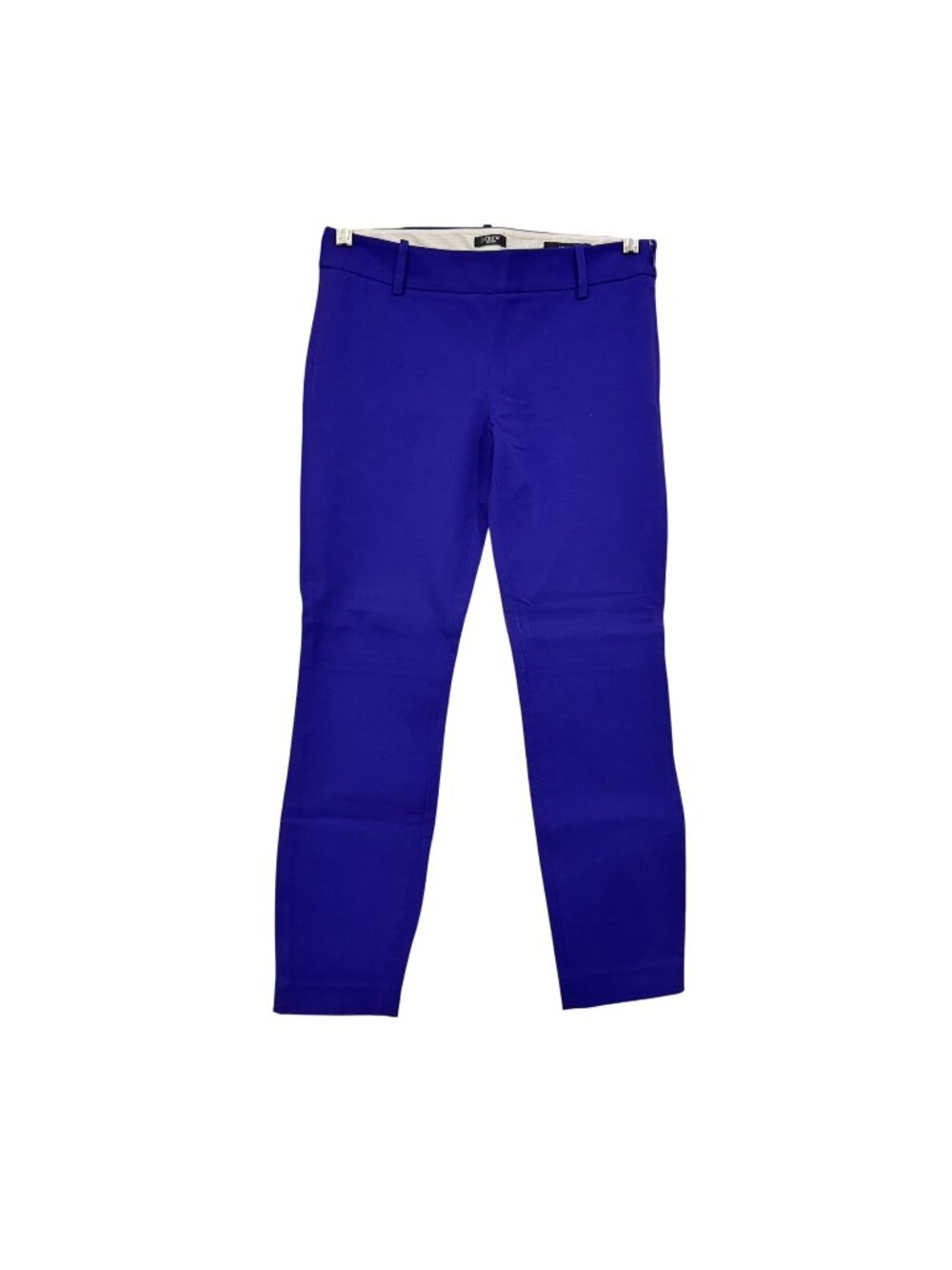 J.Crew Minnie Pants Size 0 Blue Stretch Ankle Career Slim Work Pants
